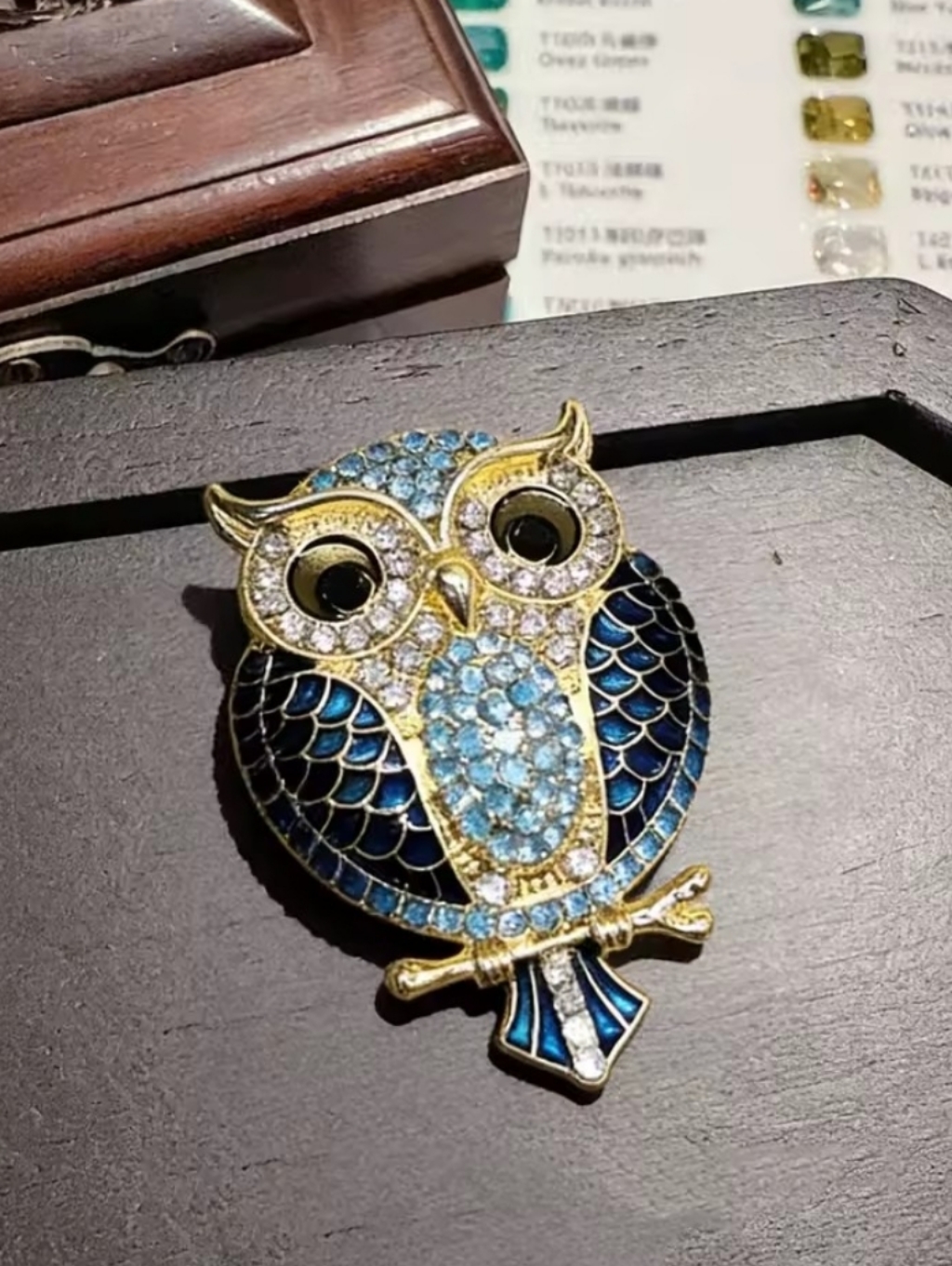 Vqowl Brooch